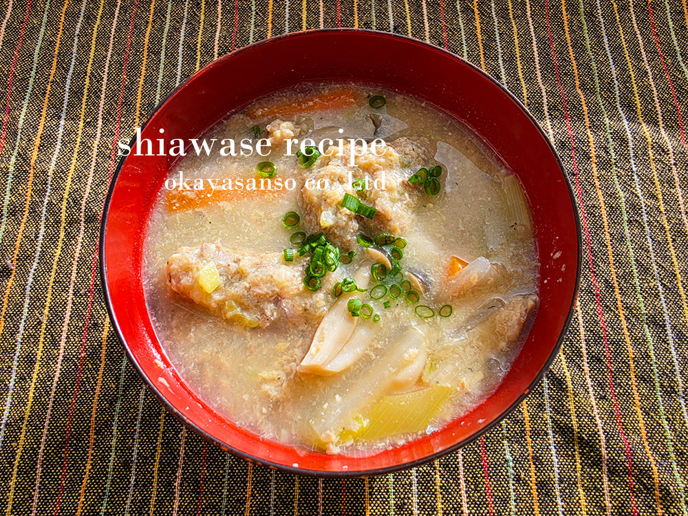 サンマ缶で簡単つみれ汁
